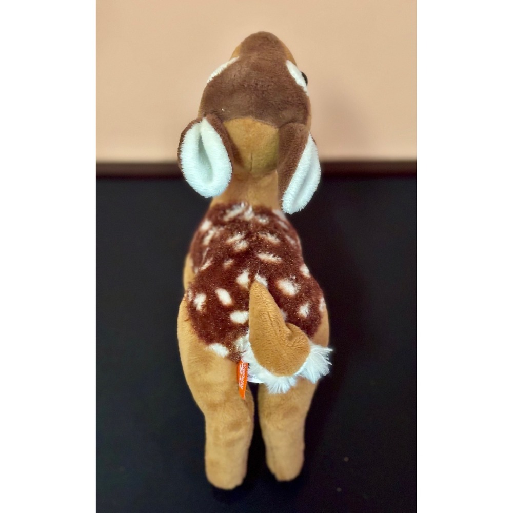 Wild Republic Fawn Deer Plush Stuffed Animal Brown White Spotted 8 Inch Toy - Picture 4 of 6